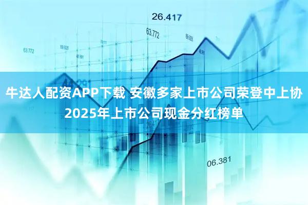 牛达人配资APP下载 安徽多家上市公司荣登中上协2025年上市公司现金分红榜单